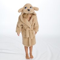 18C822: Infant Kids Novelty Puppy Dressing Gown (2-4 Years)